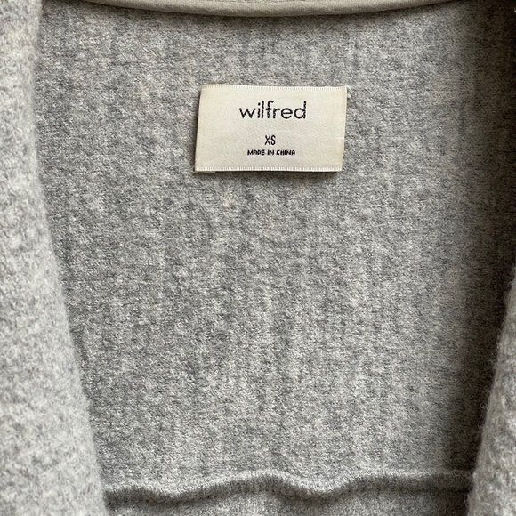 Wilfred Aritzia Merino Wool Chandelle Open Jacket - Picture 3 of 5